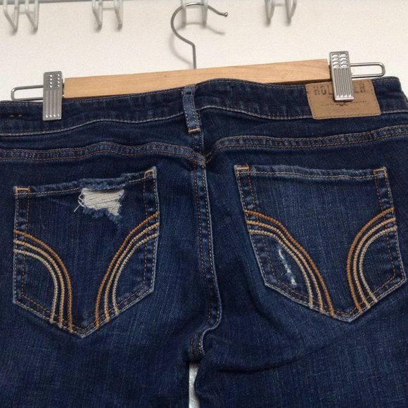 Hollister Womens' Skinny Distressed Jeans Sz. 5L - Picture 7 of 13